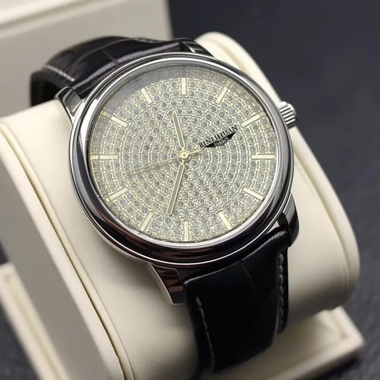 Montre à Quartz pour hommes, édition coréenne, classique, haut de gamme, étanche, à la mode, Simple, beau, cadeau, nouvelle collection 2025