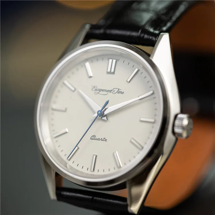 Montre à quartz 40mm, boîtier VH31, traitement thermique manuel