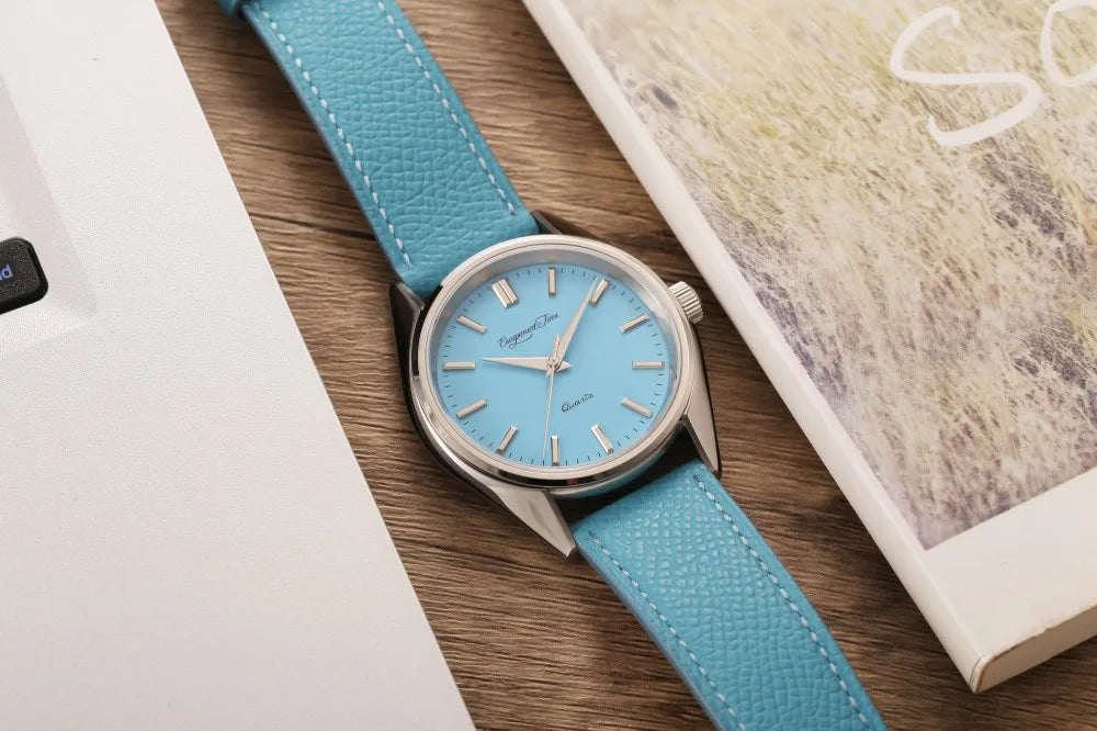 Montre à quartz 40mm, boîtier VH31, traitement thermique manuel