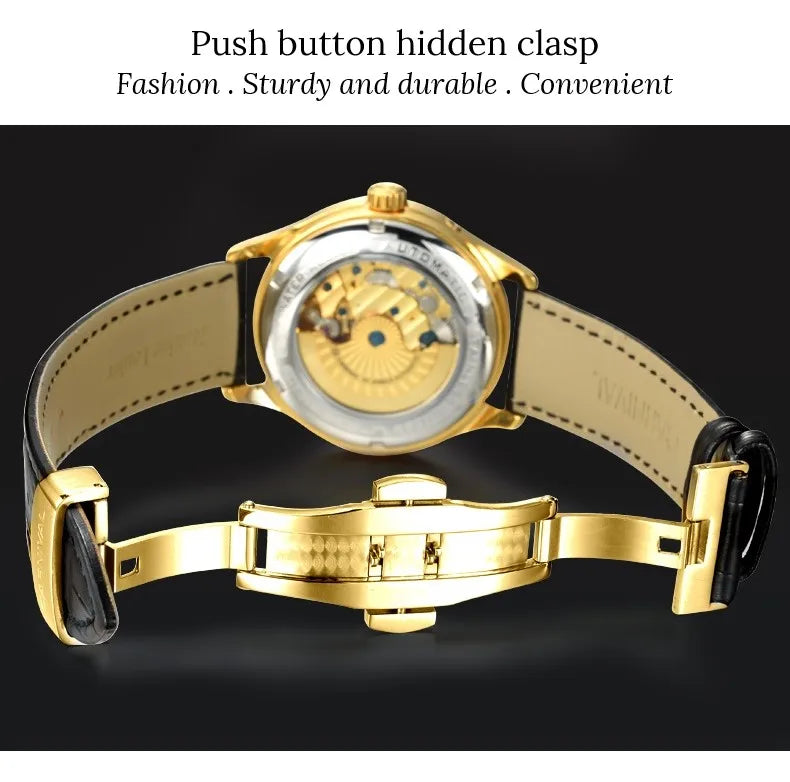 Montre mécanique étanche et lumineuse pour homme, modèle Original de carnaval, marque supérieure, multifonction, automatique, calendrier