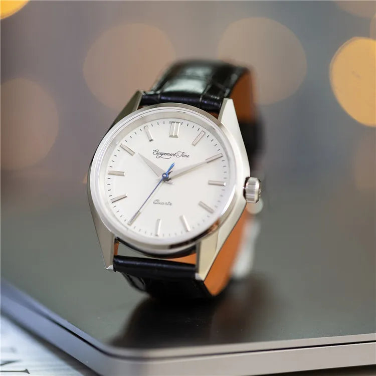 Montre à quartz 40mm, boîtier VH31, traitement thermique manuel