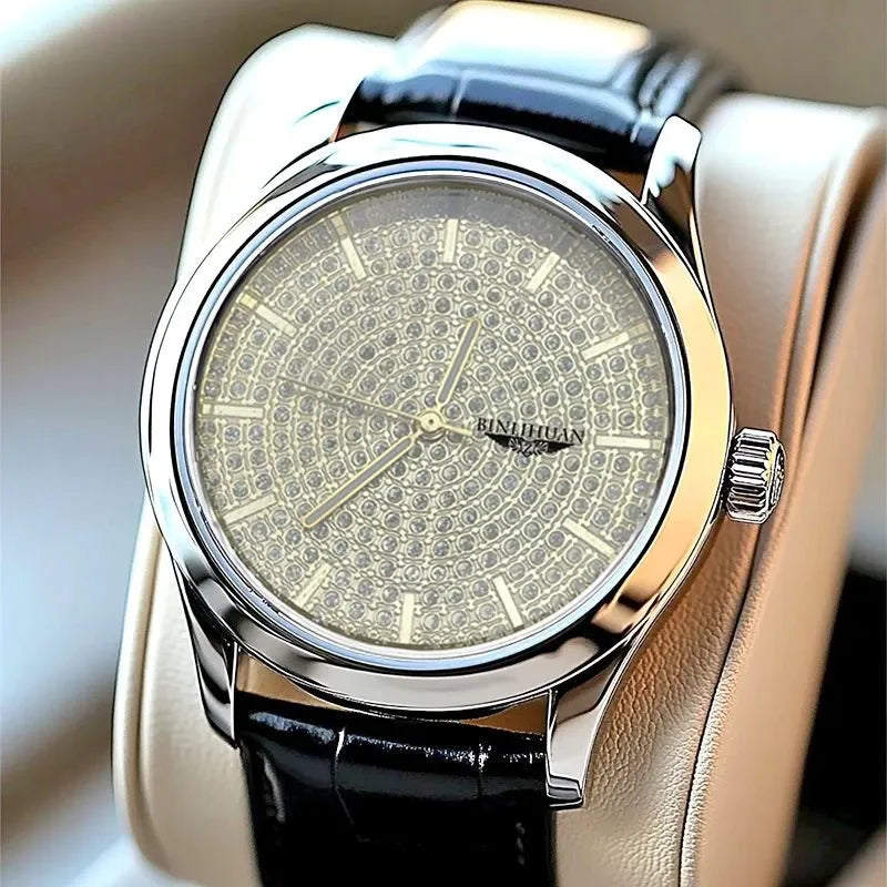 Montre à Quartz pour hommes, édition coréenne, classique, haut de gamme, étanche, à la mode, Simple, beau, cadeau, nouvelle collection 2025