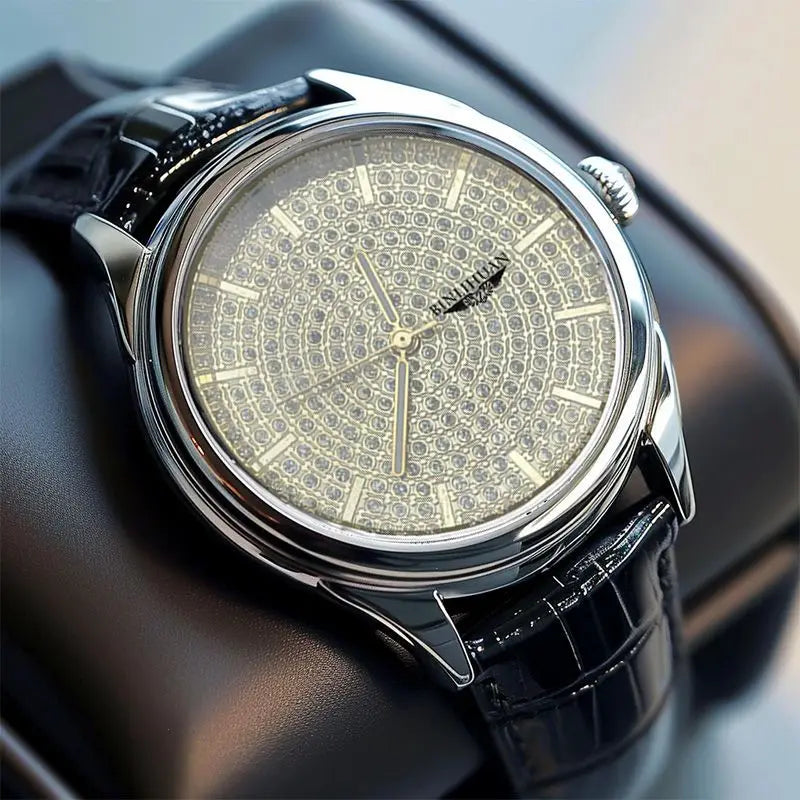 Montre à Quartz pour hommes, édition coréenne, classique, haut de gamme, étanche, à la mode, Simple, beau, cadeau, nouvelle collection 2025